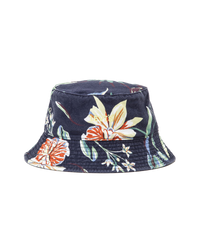 The Levi's® Womens Headline Bucket Hat in Navy Blue