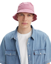 The Levi's® Womens Headline Bucket Hat in Dark Purple