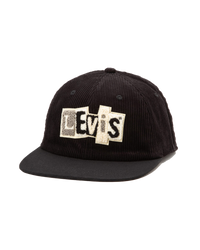 The Levi's® Mens Skate Cap in Regular Black