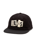 The Levi's® Mens Skate Cap in Regular Black