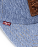 The Levi's® Mens Relaxed Dad Heritage Cap in Light Blue