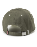 The Levi's® Mens Relaxed Dad Heritage Cap in Olive