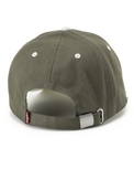 The Levi's® Mens Relaxed Dad Heritage Cap in Olive