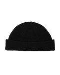 The Levi's® Mens Roller Crop Beanie in Regular Black