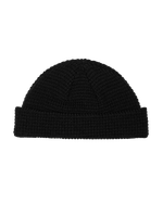 The Levi's® Mens Roller Crop Beanie in Regular Black