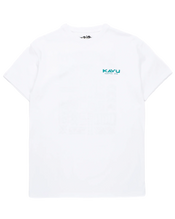 The Kavu Mens Chalk Marks T-Shirt in White