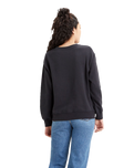 The Levi's® Womens Standard Crewneck Sweatshirt in Caviar