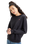 The Levi's® Womens Standard Crewneck Sweatshirt in Caviar