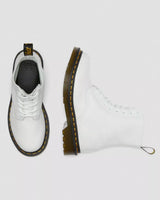 The Dr Martens Womens 1460 Pascal Virginia Boots in Optical White