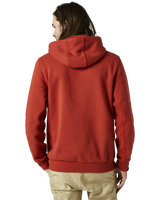 The Fox Mens Going Pro Hoodie in Red Clay