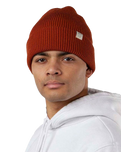 The Barts Mens Kinabalu Beanie in Rust