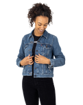 The Levi's® Womens Original Trucker Jacket in Soft As Butter Dark