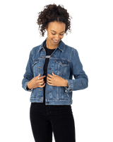 The Levi's® Womens Original Trucker Jacket in Soft As Butter Dark