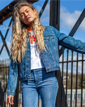 The Levi's® Womens Original Trucker Jacket in Soft As Butter Dark