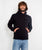 The Salt Water Seeker Mens Angles Hoodie in Dusty Black