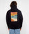 The Salt Water Seeker Mens Angles Hoodie in Dusty Black