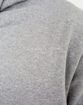 The Salt Water Seeker Mens Golden Hoodie in Grey Melange