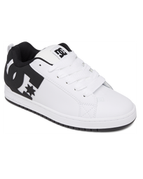 Court Graf Shoes in White & Black