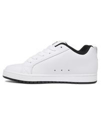 Court Graf Shoes in White & Black