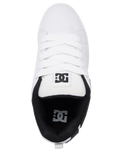 Court Graf Shoes in White & Black