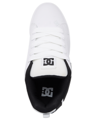 Court Graf Shoes in White & Black