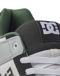 The DC Shoes Mens Pure Shoes in White, Black & Green