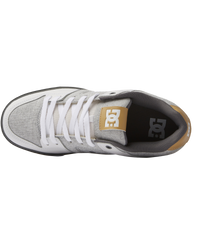 The DC Shoes Mens Pure Shoes in Grey, White & Grey