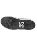 The DC Shoes Mens Pure Shoes in Grey, White & Grey