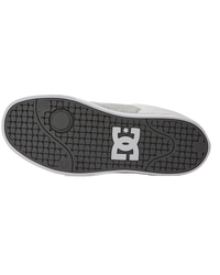 The DC Shoes Mens Pure Shoes in Grey, White & Grey