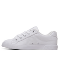 The DC Shoes Womens Chelsea TX Shoes in White & Silver