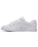 The DC Shoes Womens Chelsea TX Shoes in White & Silver