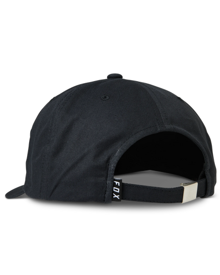 The Fox Mens Level Up Adjustable Cap in Black