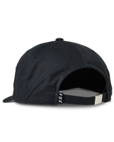 The Fox Mens Level Up Adjustable Cap in Black