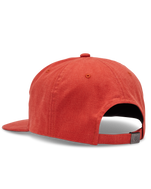 The Fox Mens Alfresco Adjustable Cap in Atomic Orange