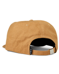 The Fox Mens Alfresco Adjustable Cap in Cognac