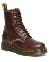 The Dr Martens Womens 1460 Serena Classic Boot in Dark Brown