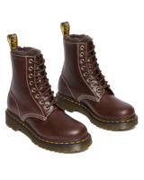 The Dr Martens Womens 1460 Serena Classic Boot in Dark Brown