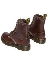 The Dr Martens Womens 1460 Serena Classic Boot in Dark Brown
