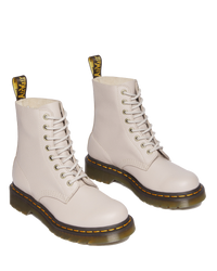 The Dr Martens Womens 1460 Pascal Virginia Boot in Vintage Taupe