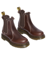 The Dr Martens Womens 2976 Leonore Classic Boot in Dark Brown