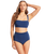 The Seafolly Womens Sea Dive DD Tank Bra Bikini Top in Ultramarine