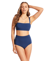 The Seafolly Womens Sea Dive DD Tank Bra Bikini Top in Ultramarine