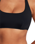 The Seafolly Womens Collective DD Scoop Neck Halter Bikini Top in Black