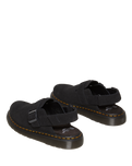 The Dr Martens Mens Jorge II Suede Sandals in Black Suede