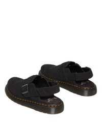 The Dr Martens Mens Jorge II Suede Sandals in Black Suede