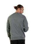 The Fox Mens Absolute Fleece Sweatshirt in Heather Graphite