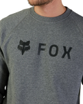 The Fox Mens Absolute Fleece Sweatshirt in Heather Graphite