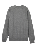 The Fox Mens Absolute Fleece Sweatshirt in Heather Graphite