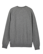 The Fox Mens Absolute Fleece Sweatshirt in Heather Graphite