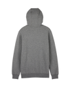 The Fox Mens Absolute Fleece Zip Hoodie in Heather Graphite